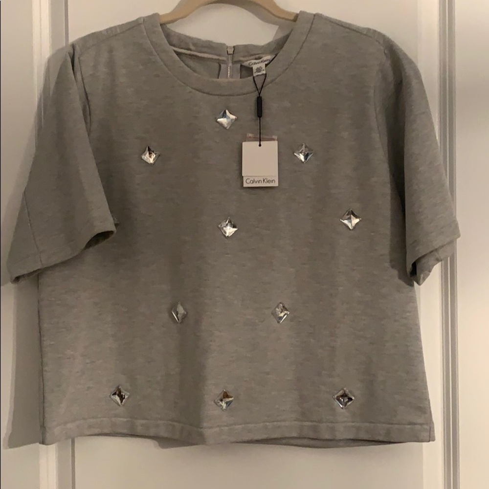 NWT Calvin Klein Crop Top